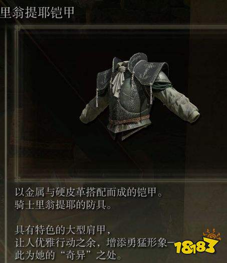 艾尔登法环褪色者版新增防具套装一览 艾尔登法环褪色者版新增防具大全