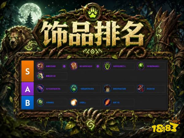 魔兽世界12.1熊T完整攻略 12.1熊T天赋属性BIS配装附魔汇总
