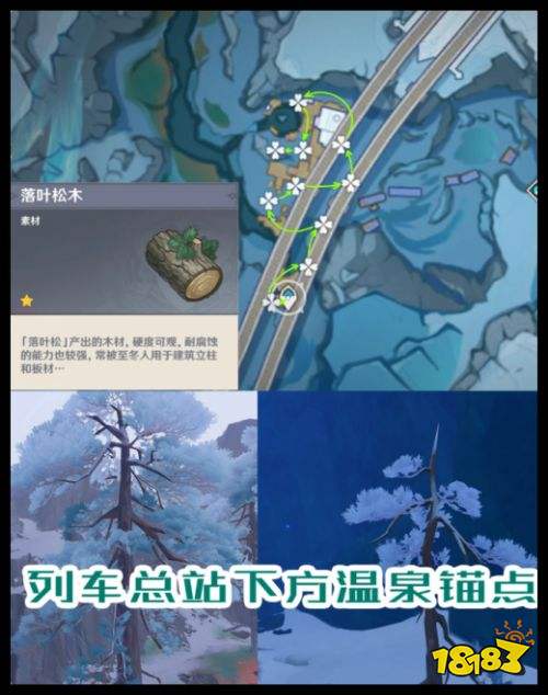 原神落叶松木在哪里刷 至冬版本木材速刷获取攻略