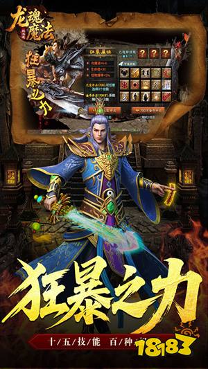 龙魂魔法战法道狂暴十五技正版