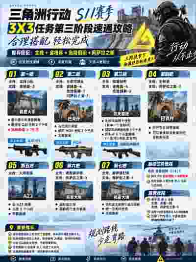 三角洲任务3x3三阶段速通攻略 三角洲行动S11赛季3x3第三阶段任务攻略