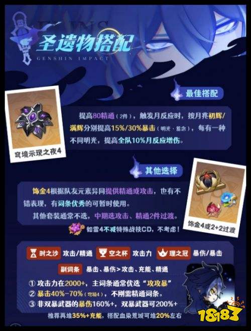 原神菲林斯圣遗物推荐 菲林斯值不值得抽培养攻略