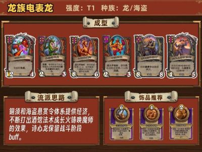炉石传说酒馆战棋36.4龙族法术龙阵容推荐 炉石传说酒馆战棋新版本龙族法术龙阵容攻略