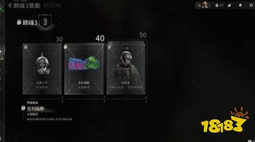 使命召唤现代战争4经典巅峰奖励内容一览 经典巅峰奖励内容介绍