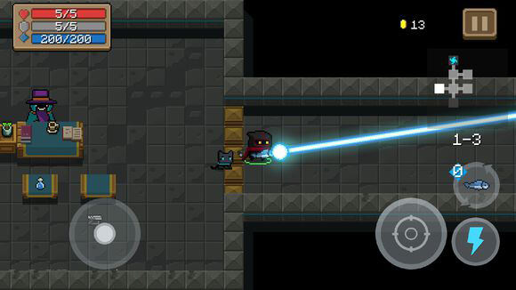 元气骑士激光鱼属性介绍 武器激光鱼怎么样