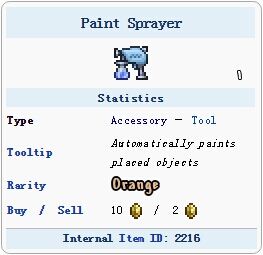 泰拉瑞亚喷漆器